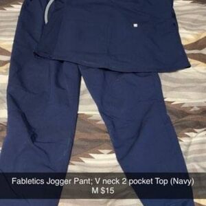 Fabletics Navy Activewear Set